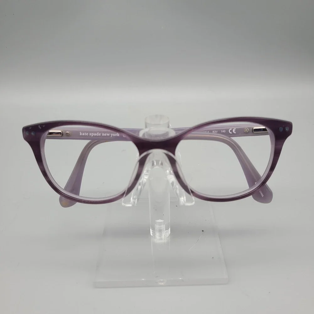 Kate Spade New York Kamila B3V Purple Cat Eye Eyeglasses Frames 140mm